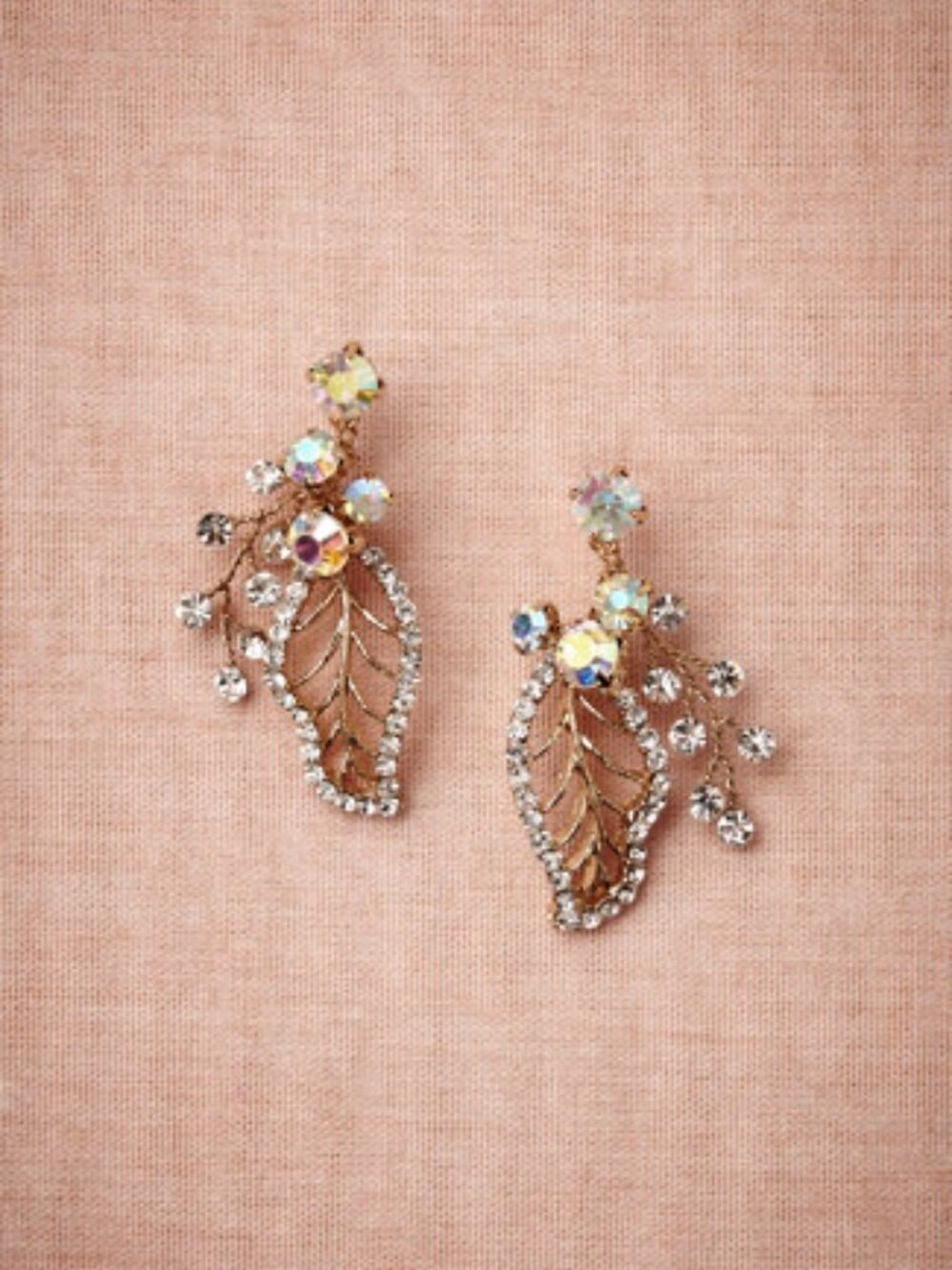 BHLDN Anthropologie Justin & Taylor Floriculture Earrings
